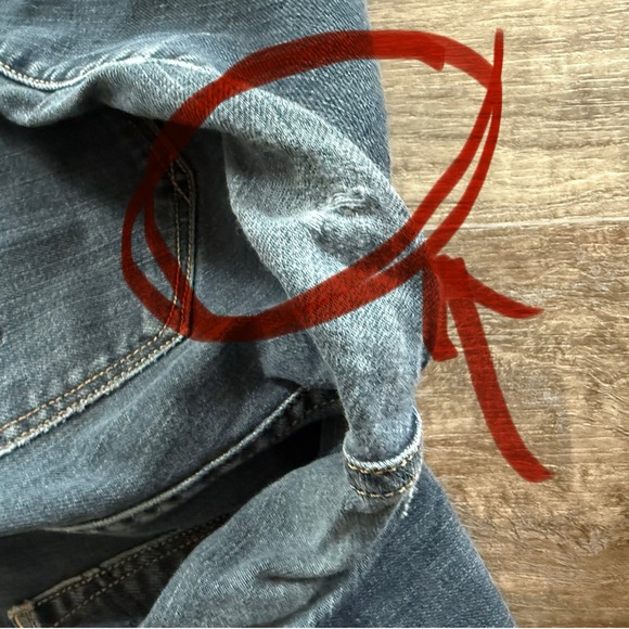 GAP Dark Wash Women's Skinny Jeans size 30 PLEASE READ - Picture 6 of 7